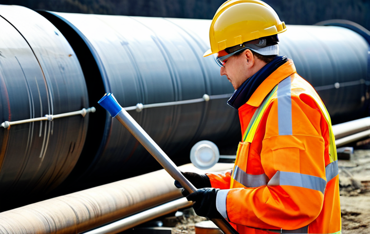 강재의 용접 결함 진단법 - Radiographic Welding Inspection**

"A quality control technician in a professional setting, examinin...
