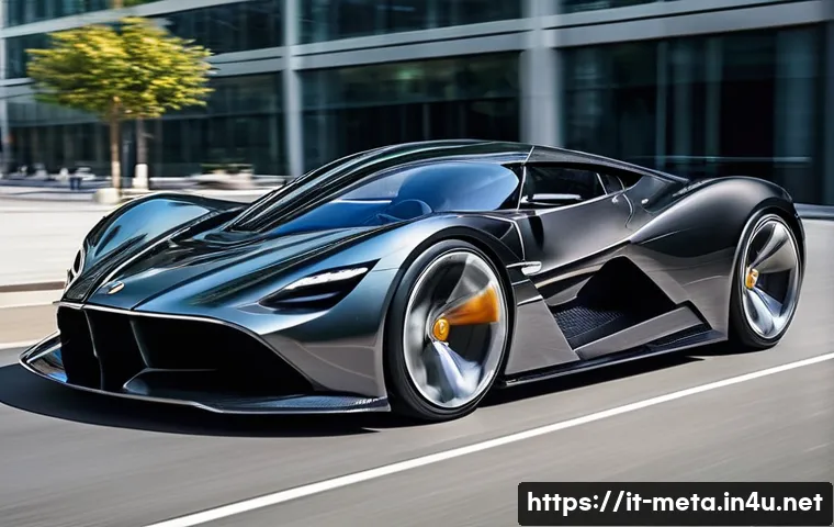 초고강도 강재 응용 사례 - **Prompt 1: Futuristic Italian Hypercar - Safety and Elegance**
    "A sleek, futuristic Italian hyp...