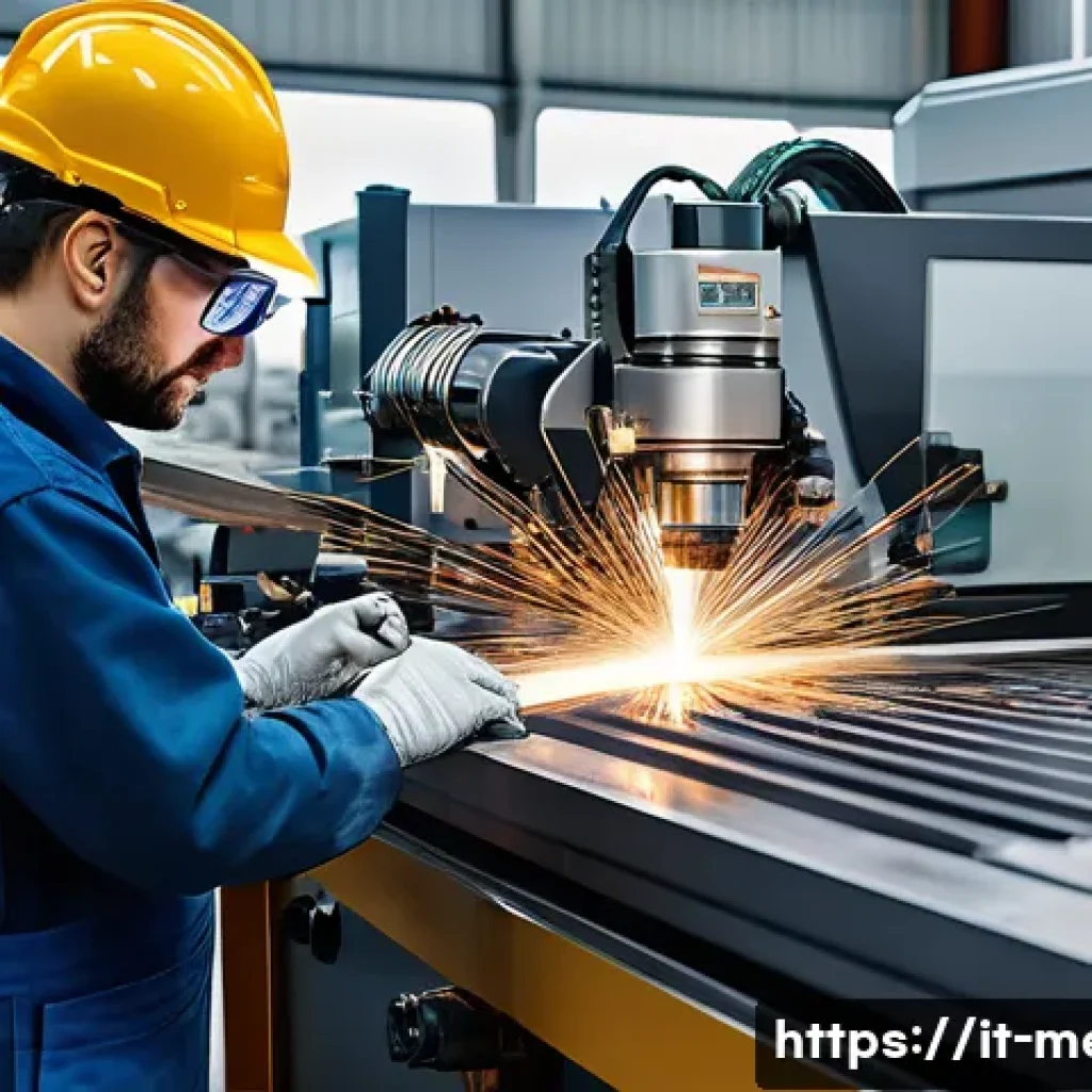 중소기업 금속재료 연봉 수준 - A detailed industrial workshop scene in Northern Italy showing skilled metalworkers operating advanc...